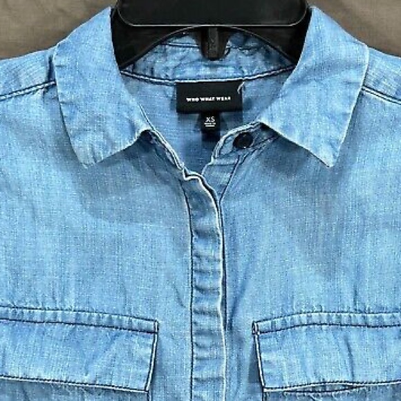 Who What Wear Chambray Tank Size XS - Picture 2 of 8